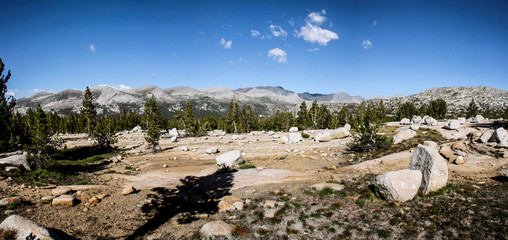 Backpacking to Vogelsang High Sierra Camp in Yosemite National Park in California