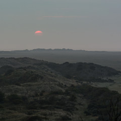 Sunrise, Het Oerd, Ameland wadden island the Netherlands