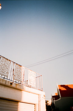 Balcony in the sun