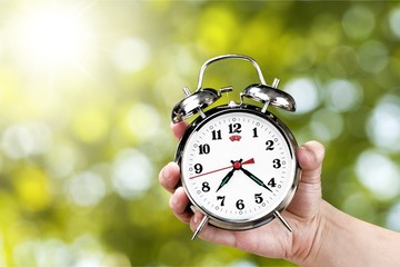Alarm clock.