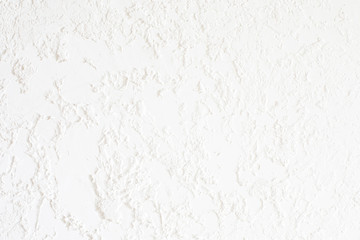 Finishing the wall with white stucco texture. Suitable for painting
