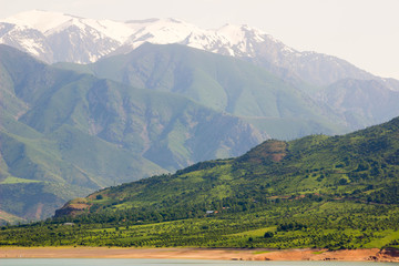 Fototapeta na wymiar горы Узбекистана