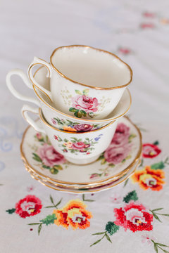 Vintage teacups