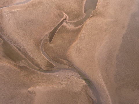 texture of sand dune
