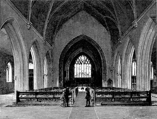 Church and Cathedral. Christian architecture.