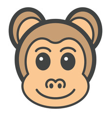Cute Monkey Face