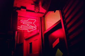Neon Arrow Sign