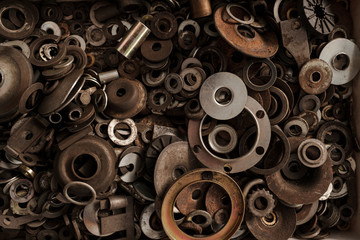 rusty metallic details