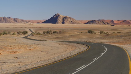 Carretera en el desierto © castorpolux