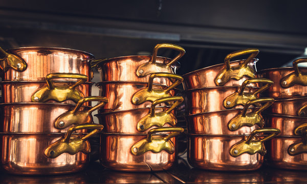 copper pots