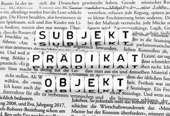 Subjekt Prädikat Objekt