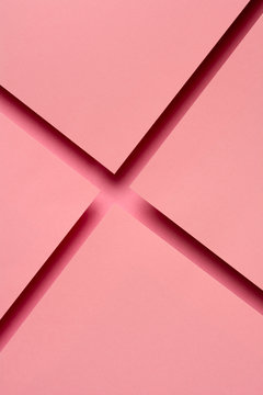 Monochrome Pink Paper Design