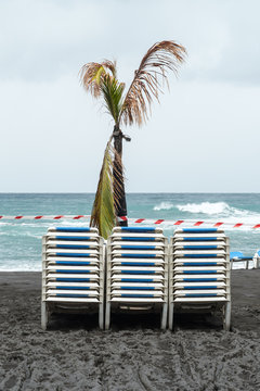 Bad Weather At The Beach