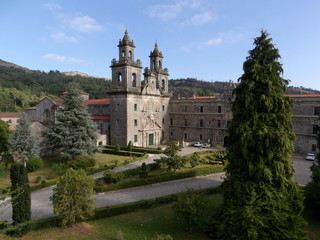 Fototapeta na wymiar Monasterio de Oseira