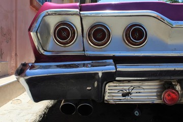 Obraz premium vintage car background
