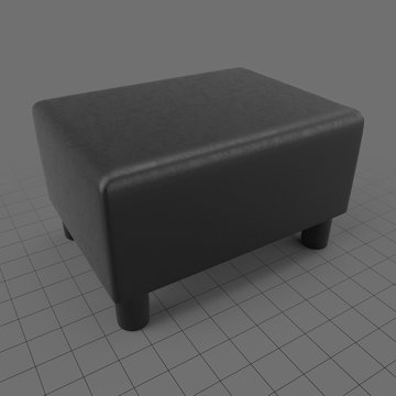 Modern footstool