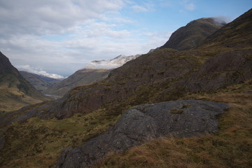 Three Sisters in Glen Coe