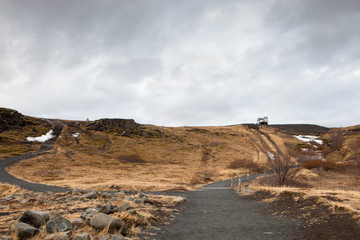 The Path to the waterfall