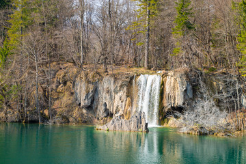 Obraz na płótnie Canvas Croatia Lakes, Forest and Waterfalls