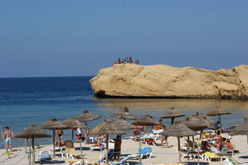 Plaża, morze i góry