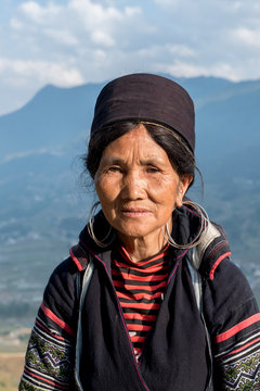 Elderly woman from Northern Vietnam