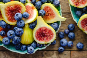 Figs and Blueberries