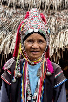 Akha tribe's woman