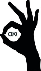 hand force makes gesture all good