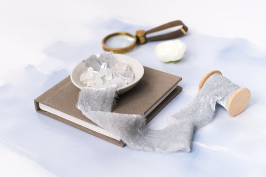 Still Life Assemblage Of Beautiful Objects