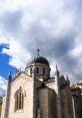 The Church of Archangel Michael in the square of Bellavista. Montenegro, Herceg Novi