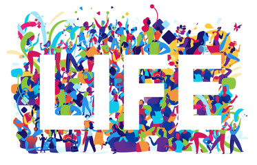 community lifestyle, party and friendship