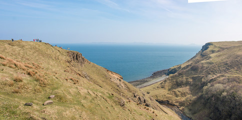 An Lethallt Landscape Panorama Highlands Isle of Skye