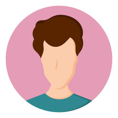 Isolated beauty avatar of a woman - Vector