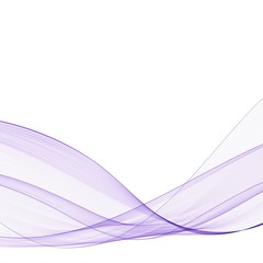 bright violet wave with shadow. Modern, new element for decoration. eps 10