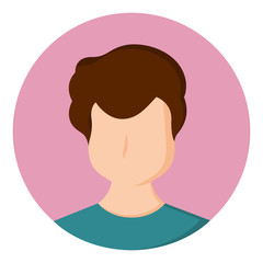 Isolated beauty avatar of a woman - Vector