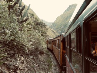 Tren de Ecuador Alausi - Nariz del diabolo