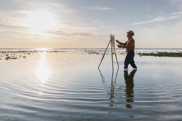 Landscape with Senior Artist