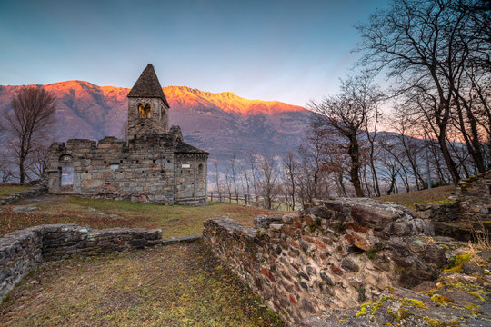 Abbey of San Pietro in Vallate, Lombardy, Italy