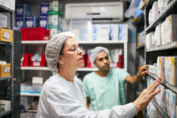 Drug storage warehouse