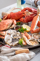 gorgeous seafood platter image © ahirao