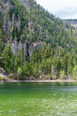 Mountain Lake in British Columbia, Canada.