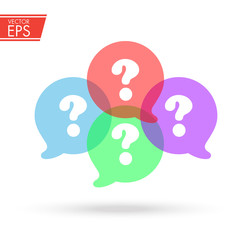 Question mark vector illustration. Support Abstract help banner vector layout background set. For art template design, list, front page, mockup brochure theme style, idea, cover, booklet, blank, card.