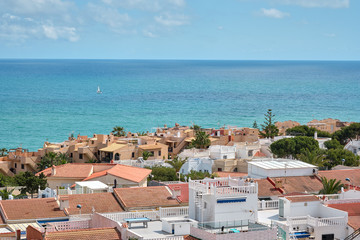 Fototapeta premium Torrevieja seaside residential houses, Spain