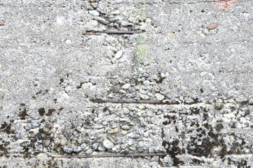 Stahlbetonwand Alt