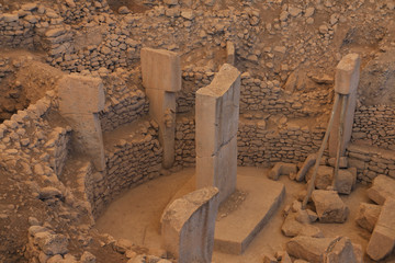 Gobeklitepe archaeological site Sanliurfa/Turkey. (Gobeklitepe The Oldest Temple of the World....