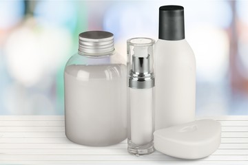 Bath towel and basket with accessories for