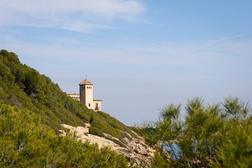 Fototapeta na wymiar Château de Tamarit, Costa Dorada, Espagne