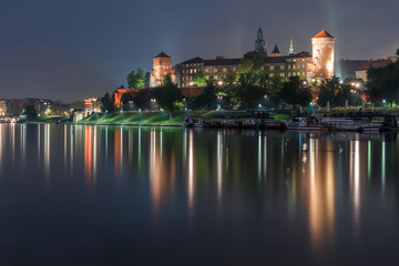 Fototapeta premium Wawel fortress in Krakow