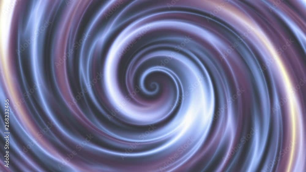 Poster Endless spinning futuristic Spiral. Seamless looping footage. Abstract helix.