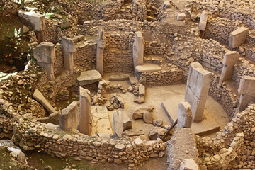 Gobeklitepe archaeological site Sanliurfa/Turkey. (Gobeklitepe The Oldest Temple of the World....